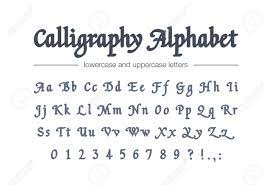 Also, incredibly neat handwriting might not mean … Calligraphy Alphabet Universal Handwritten Bold Font For Package Banner Headline Retro Style Classic Hand Drawn Script Royalty Free Cliparts Vectors And Stock Illustration Image 129433733
