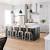 Black Marble Kitchen Island