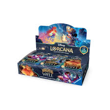Disney Lorcana Whispers in the Well Booster Box Sealed Case – Set 10 English