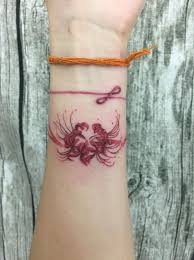 Categories, illustrative, nature, flowers, red spider lily. Red Spiderlily Bouquet Tattoo Bouquet Tattoo Tattoos Lily Tattoo