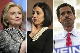 Image result for weiner and clinton