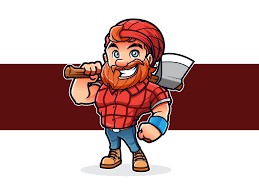 Friendly Lumberjack By Harvy Sevillano On Dribbble Popeye and bluto have a logging camp. friendly lumberjack by harvy sevillano