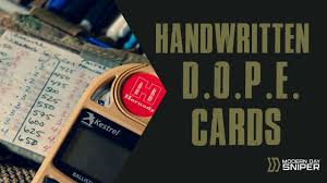 There are 163 dope congrats card for. Long Range Shooting Handwritten D O P E Cards Youtube