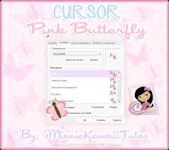 cursor pink butterfly by minniekawaiitutos on deviantart cursor pink butterfly by