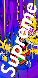 Supreme x bart simpson milo bape fairchild paris print 14 x18. Supreme Wallpaper By Joel 10 64 Free On Zedge