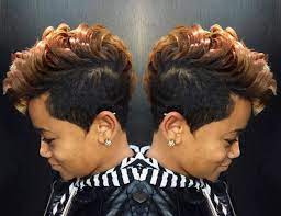 Short brown bob hairstyles with side fringe. 80 Mohawk Hairstyles For Women Who Want To Be Daring Yve Style Com