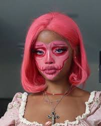 Sleek flawless Makeup with red accessories