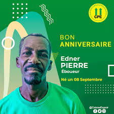 Joyeux Anniversaire à Monsieur Edner Pierre, Éboueur à la Caisse Populaire  Espoir. #AnniversaireEmployésCPE #CaisseEspoir #CPE #Anniversaire  #HappyBirthday