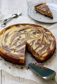 Cheesecake Marbre Aux Deux Chocolats Amandine Cooking Recette Cheesecake Cheesecake Cheesecake Facile