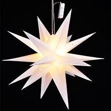 Led Weihnachtsstern Weiß ø 58cm Mojawode Livestyle Und Wohndekoration