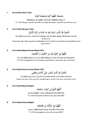 Kupahat nama seperti ukir wahyu di kitab teryakini akhir adalah. Doc Doa Sehari Hari Ika Bayu Kartika Academia Edu