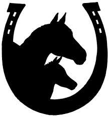 Resultado De Imagen Para Horse Silhouette Silueta De Caballo Herradura Dibujo Caballos