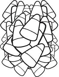 Printable Candy Corn Coloring Page For Kids Candy Corn Candy Coloring Pages Halloween Coloring