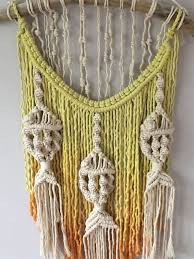 Perfect for making large or small wall hangings, plant hangers, wedding arches, curtains, dream catchers, tassels, feathers, leaves, earrings, handbags or anything you want. Macrame Fish Wall Hanging Dip Dye Macrame Underwater Ocean Aquarium Tapestry Fish Mobile Colourful Macrame Ombre Tapestry Rainbow Fengshui Macrame Patrones Tapices De Macrame Buho De Macrame