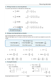 0.45 \times 100 = 45\% Ks3 Fractions Decimals Percentages Teachit Maths
