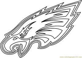 Just click on one of the thumbnails thumbnails to request them. Philadelphia Eagles Logo Coloring Page For Kids Free Nfl Printable Coloring Pages Online For Kids Coloringpages101 Com Coloring Pages For Kids