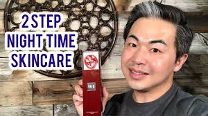 An overnight pitera™ treatment mask that revitalizes and nourishes the skin while you sleep. Two Step Night Time Skin Care Youtube