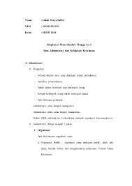 Resume Akk Minggu Ke 2 Ilmu Akk