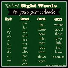 Teaching Sight Words To Kids Pre Schoolers Teaching Sight Words Sight Words Kindergarten Preschool Sight Words