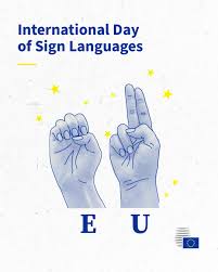 Did you know there's no universal sign language? ✌️🤟👆 In the EU, sign  languages are as diverse and dynamic as spoken ones - varying across  countries, regions, ages and social groups. In