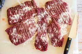 Cube steak cooked to a slow perfection and plated and ready to eat with cream sauce, mushrooms, and onions. What Is Cube Steak How To Make It Tender Little Dairy On The Prairie