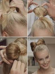 Step By Step Hair Tutorials Hair Styles Bow Hairstyle Summer Hairstyles