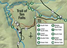 The entire loop will take you from the south falls parking lot, around to south falls via the canyon trail, to north and upper falls, and then completing the loop by using the rim trail. Hiking Oregon S Stunning Trail Of Ten Falls One Girl Whole World