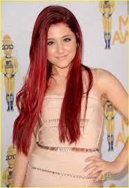 the lovely ms ariana grande ariana grande red hair ariana grande hair color ariana grande hair