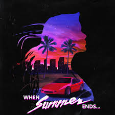 When Summer Ends Synthwave Album Cover On Behance Retro Art Synthwave Art Synthwave