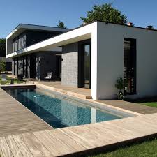 Maison Contemporaine Avec Patio Exterieur Architecture Et Architecture Interieur Maison Contemporaine Architecture Lyon Maison Individuelle
