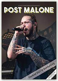 Megan thee stallion, tyler, the creator, foo fighters, post malone, and more the chicago festival will return to grant park july 29 through august 1 by allison. Post Malone 2021 A3 Format Posterkalender Original Redstar Carousel Kalender Mehrsprachig Kalender A3 Posterkalender Redstar Carousel Amazon De Bucher