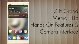 ZTE Grand Memo II LTE Hands-On Features ...