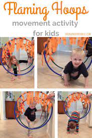 This not only helps with keeping the game going, but is also a great safety precaution because it keeps the hoops better secured together. Gross Motor Activities Flaming Hoops The Inspired Treehouse