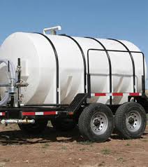 Large portable water tanks on wheels. 1 600 Gallon Water Tank Trailer We Deliver To You