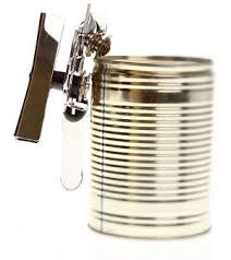 How To Open A Can Without A Can Opener Survival Life Can Opener Prepper Survival Survival Skills