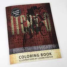Download Burn The Navigator Coloring Book Album Download Itchy O