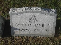 Cynthia Marion Ormsby Hamblin (1953-2005)