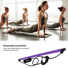 Muscle Toning Bar Metal Inner Tube Lightweight Portable with Buckle for Gym  Ho | eBay