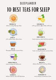 The Best 10 Bedtime Teas To Help You Sleep Better Sleeplander Sleep Tea Bedtime Tea Herbal Tea Benefits