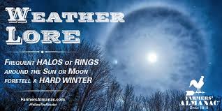 Ring Around The Moon What Does It Mean Farmers Almanac Ring Around The Moon Moon Meaning Sun Dogs