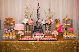 Stumps offers complete theme kit packages along with all all the coordinating decor and favors to make prom night one for the memory books. French Parisian Bridal Wedding Shower Party Ideas Photo 1 Of 13 Catch My Party