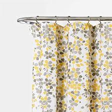Choose from contactless same day delivery, drive up and more. Lush Decor Weeping Flower Shower Curtain Fabric Floral Vine Print Design 72 X 72 Yellow Gray Farmhouse Goals