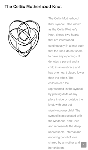 Celtic Motherhood Knot Celtic Motherhood Knot Celtic Motherhood Celtic Knot Tattoo
