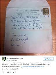 Well it is not as easy as that… you place the letter into the mail box. How To Address A Letter To Ireland Gerom News