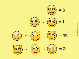 Whosoever shall solve these puzzles shall rule the universe!. Smiley Logic Puzzle Number And Math Puzzle Brainfans