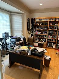 Thought I'd share before and after home office redo. Thanks for all your  help and advice!