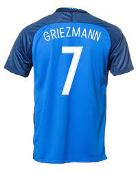 France 2018 world cup white antoine griezmann jersey men's. 7 Antoine Griezmann France Home Soccer Jersey Euro 2016 Cup Get Mr Sport Box As A Gift Buy Online In Macedonia At Macedonia Desertcart Com Productid 70452014