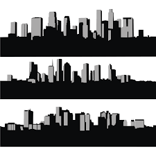 Vector For Free Use City Skyline City Skyline Silhouette City Silhouette City Skyline