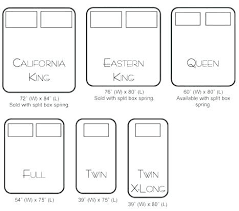 bed and mattress sizes