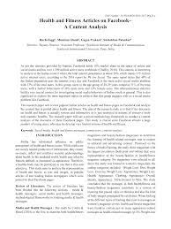 Best resistance training for muscles. Pdf Health And Fitness Articles On Facebook A Content Analysis